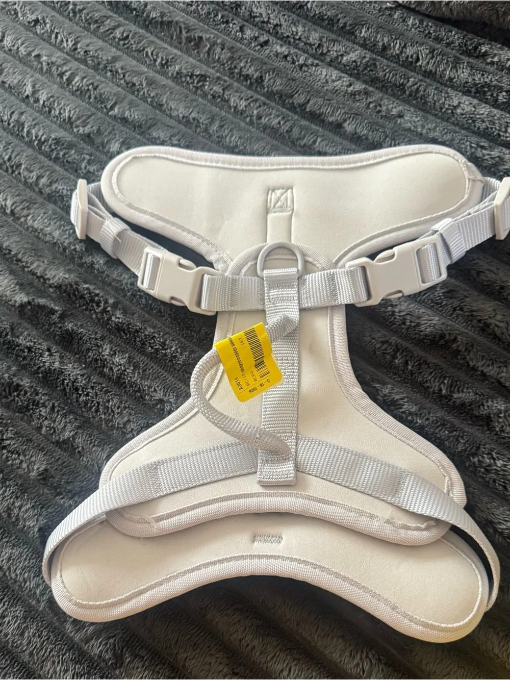 White Padded No-Pull Dog Harness